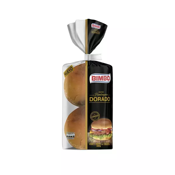 Pan Bimbo Hamburguesa Dorado