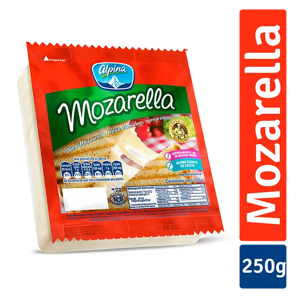 Queso Alpina Mozarella Entero