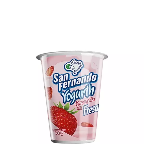 Yogurt San Fernando Economico Fresa