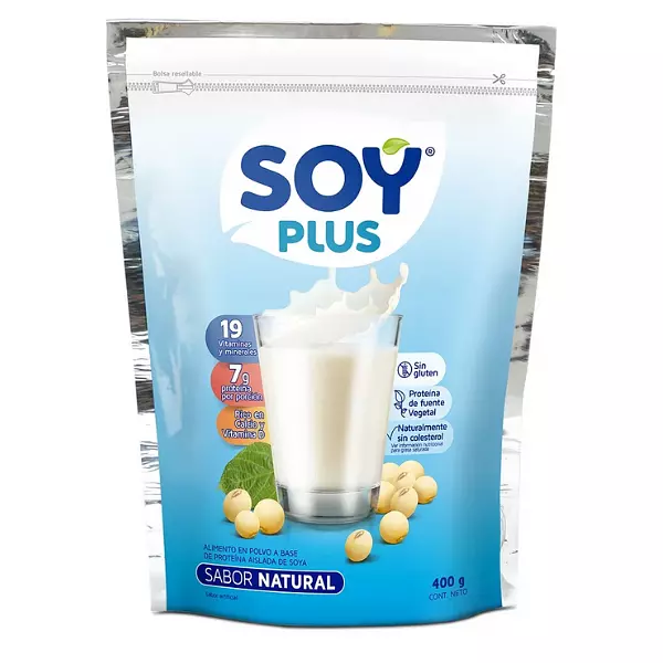 Leche Soya de Polvo Soy Plus Natural