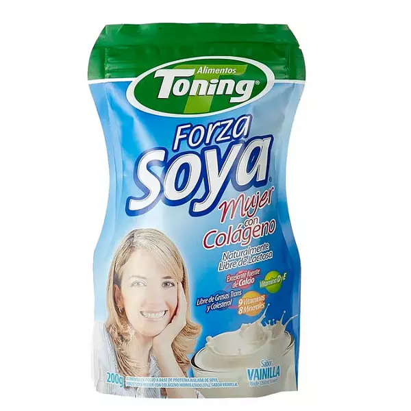 Leche Soya de Polvo Toning Forza Natural