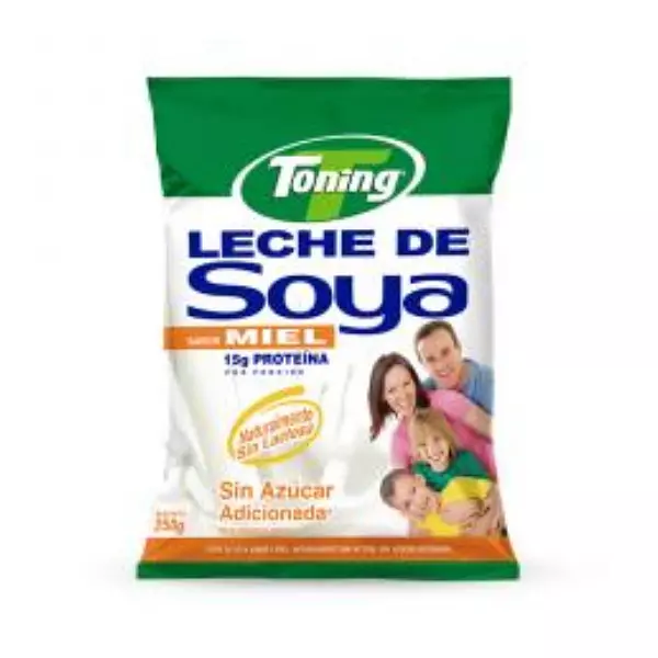 Leche Soya de Polvo Toning Miel