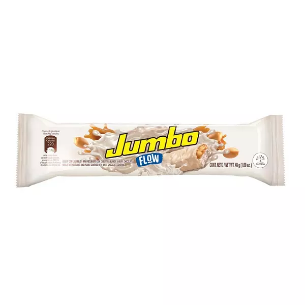 Chocolatina Jumbo Flow Blanca