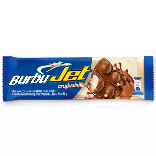 Chocolatina Jet Burbujet Crujivainilla