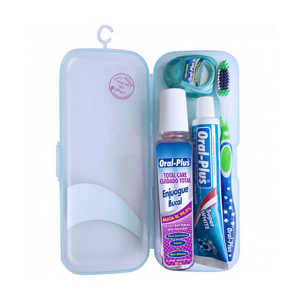 Kit de Higiene Bucal de Viaje (Paquete de 3 kits) - Clínica Dental Galileo