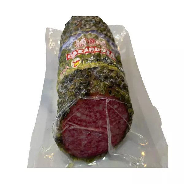 Salami Mini A La Pimienta Verde