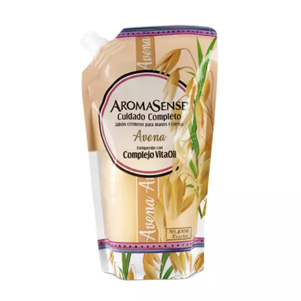 Jabon Liquido Aromasense Avena