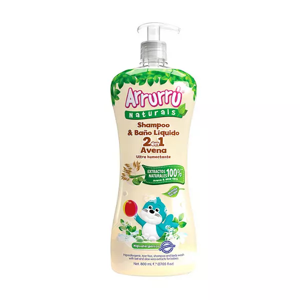 Shampoo Arrurru Avena 2 de 1