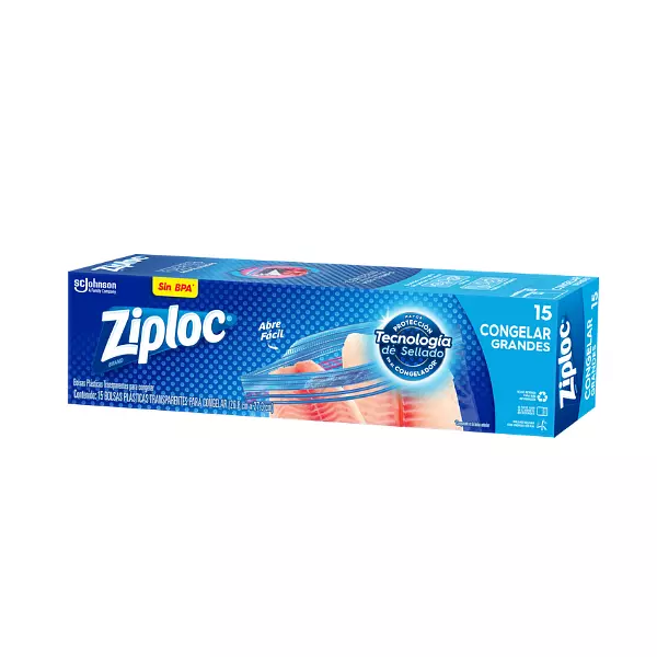 Bolsa Ziploc Cierra Facil