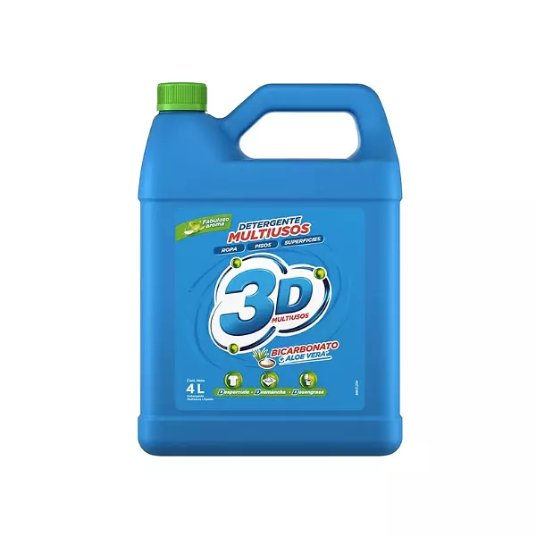 Detergente 3d Liquido Tarro