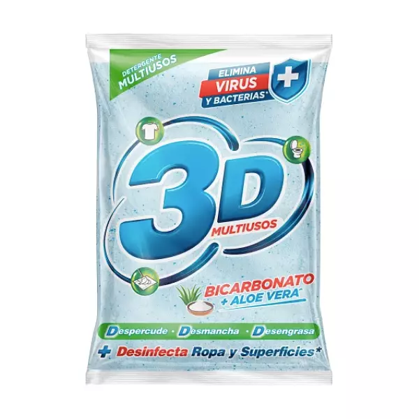 Detergente 3d Polvo Blanco